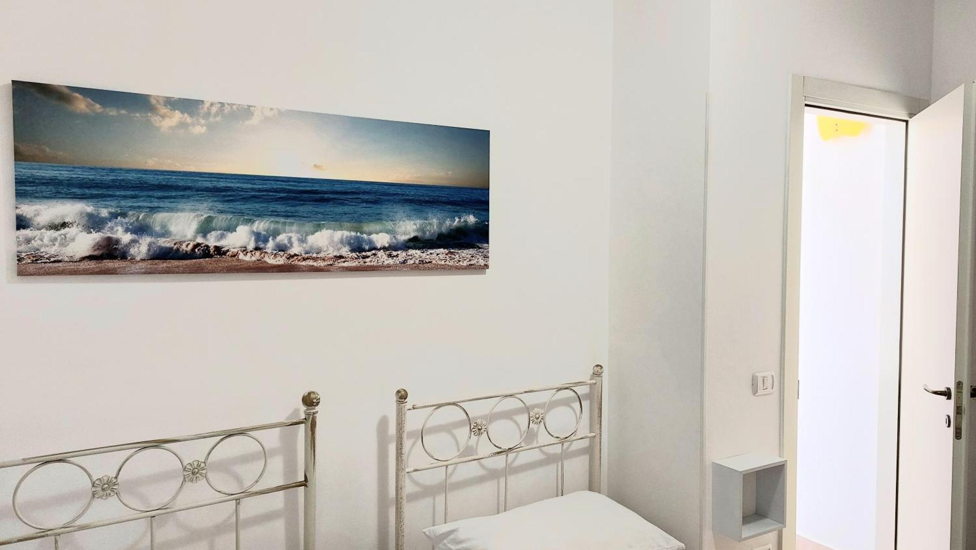 Lovely House Risveglio Fronte Mare Marina Di Pescoluse Rum bild